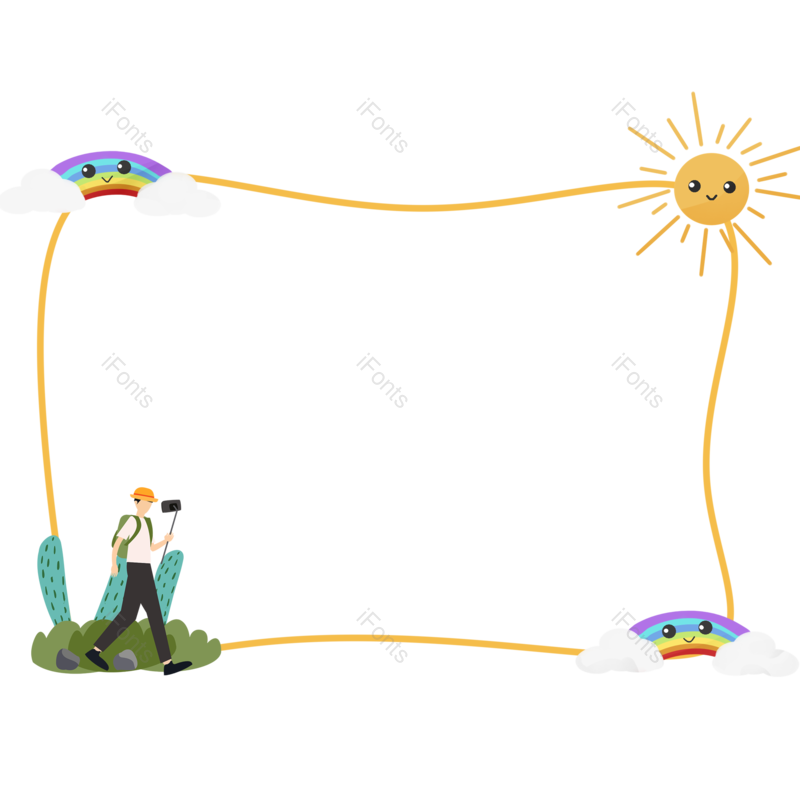 旅行图片,手绘元素,旅游PNG,免抠素材